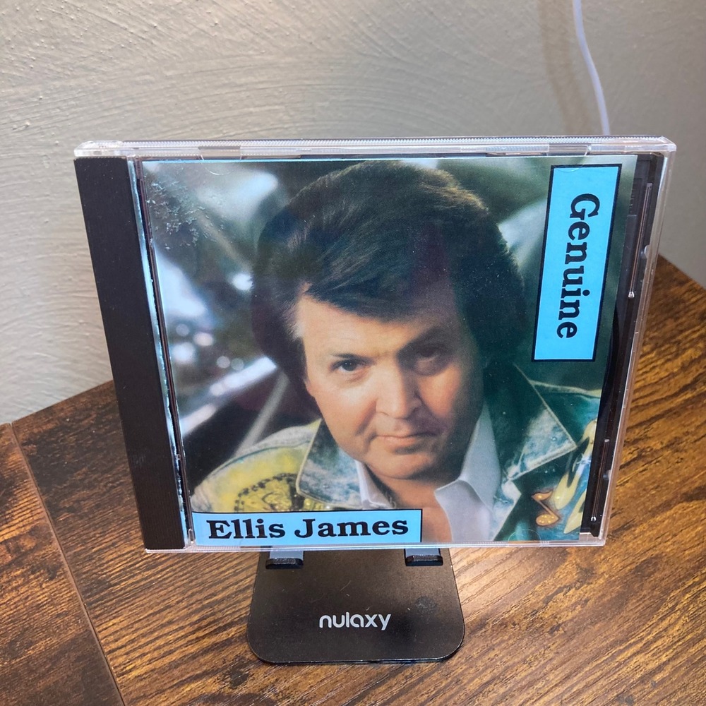 Ellis James Genuine CD 1993 Stargem Records SGEJ-777-1 Country Rock Elvis Style